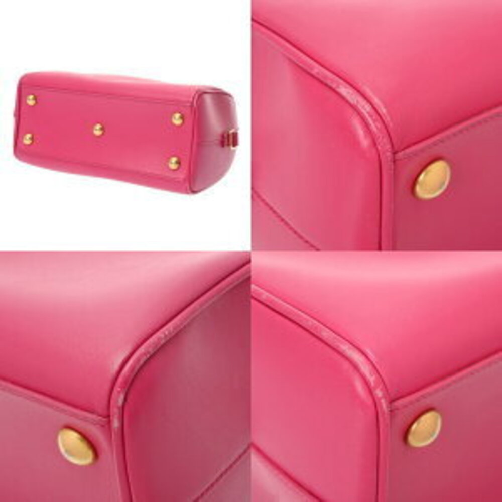 Saint Laurent Baby Duffle Pink Calfskin Shoulder Bag - Picture 5 of 9